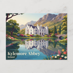 Postal Abadía de Kylemore Irlanda
