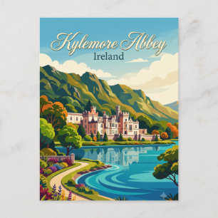 Postal Abadía de Kylemore Irlanda