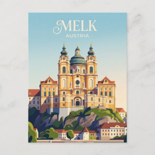 Postal Abadía de Melk Austria