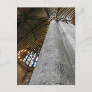 Postal Abadía de St. Albans, interior.
