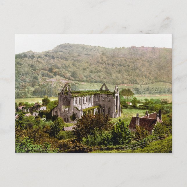 Postal Abadía de Tintern (Anverso)