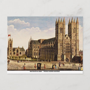 Postal Abadía de Westminster