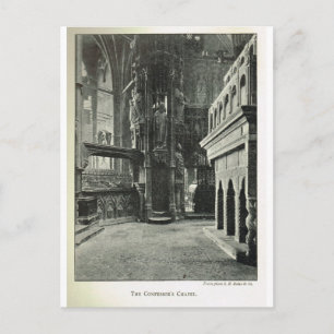 Postal Abadía de Westminster, Capilla de Confesor 1904