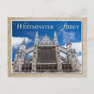 Postal Abadía de Westminster, Londres, Inglaterra