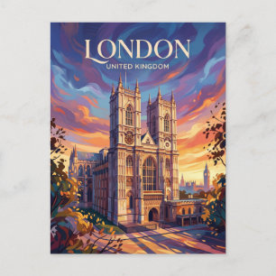 Postal Abadía de Westminster Reino Unido