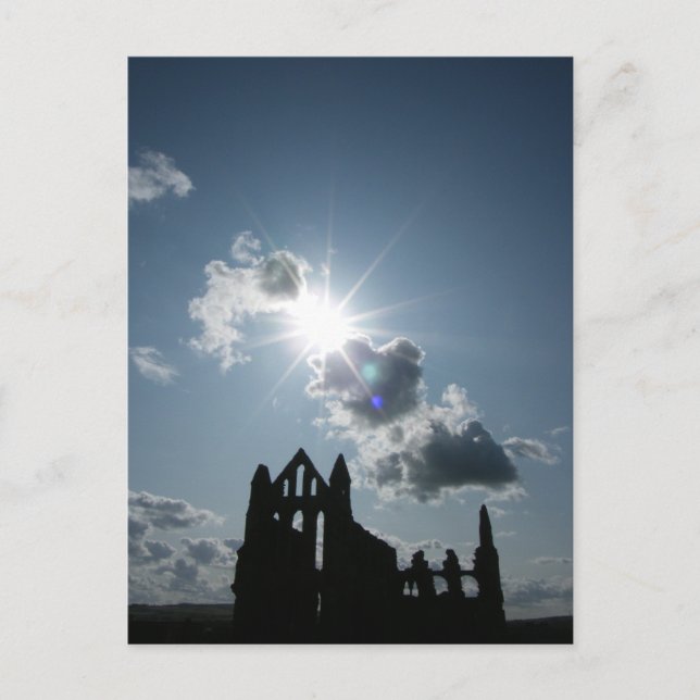 Postal Abadía de Whitby (Anverso)