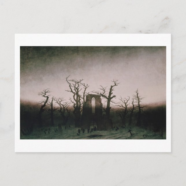 Postal Abadía en Oakwood, 1810 (Anverso)