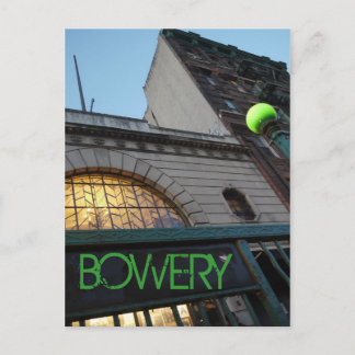 Postal Abajo en el Bowery