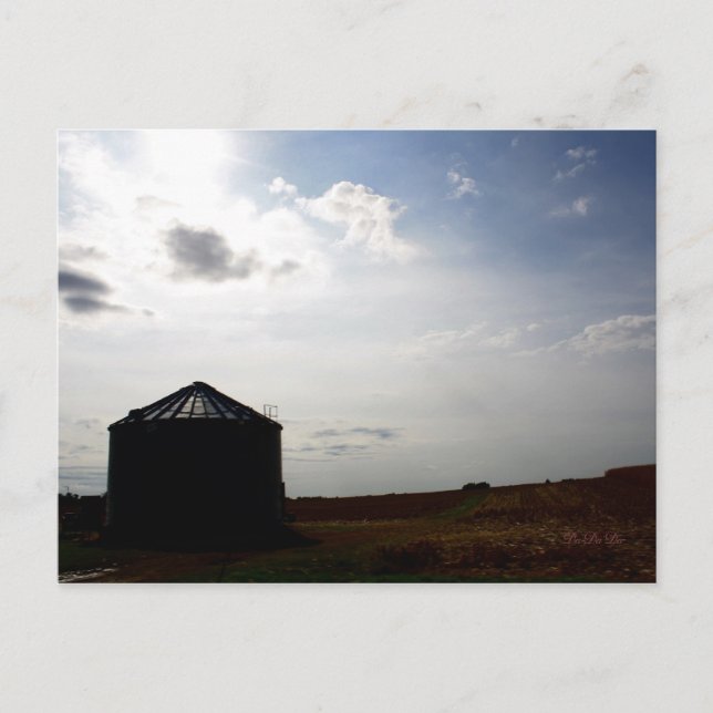 Postal Abajo en la granja… (Anverso)