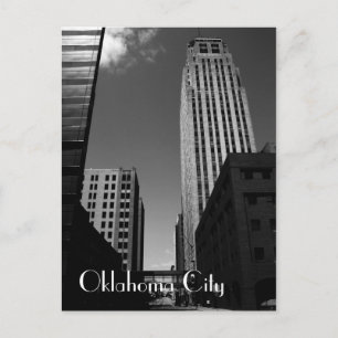 Postal Abandonado el centro de la ciudad de Oklahoma