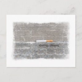 Postal Abandonar = Ganar el último cigarrillo contra el t