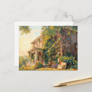 Postal Abandoned House with the furniture included