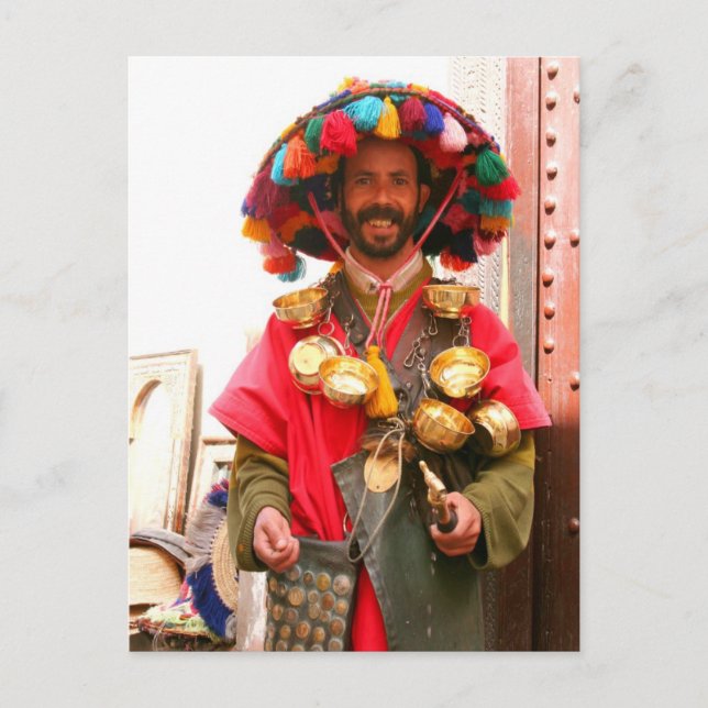 Postal Abandono de agua - Marrakesh (Anverso)