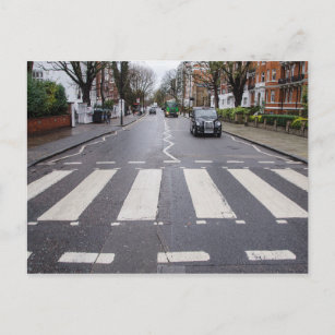 Postal Abbey Road Crossing - Londres Inglaterra