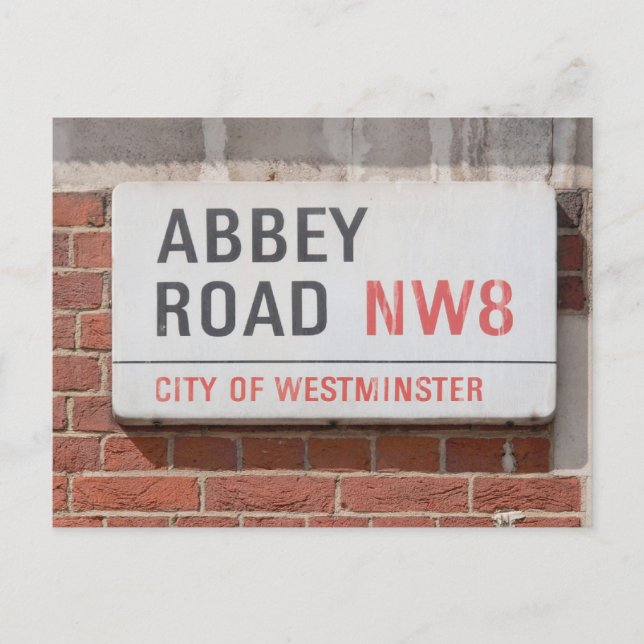 Postal Abbey Road London (Anverso)