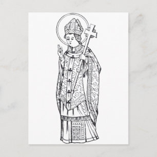 Postal Abbot de Saint Deiniol y Obispo