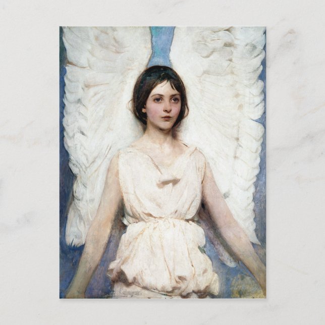 Postal Abbott Handerson Thayer Angel (Anverso)