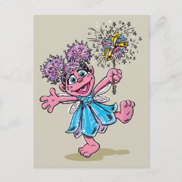 Postal Abby Cadabby Retro Art