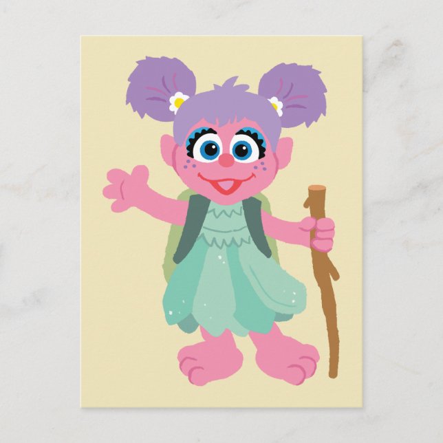 Postal Abby Cadabby Senking (Anverso)