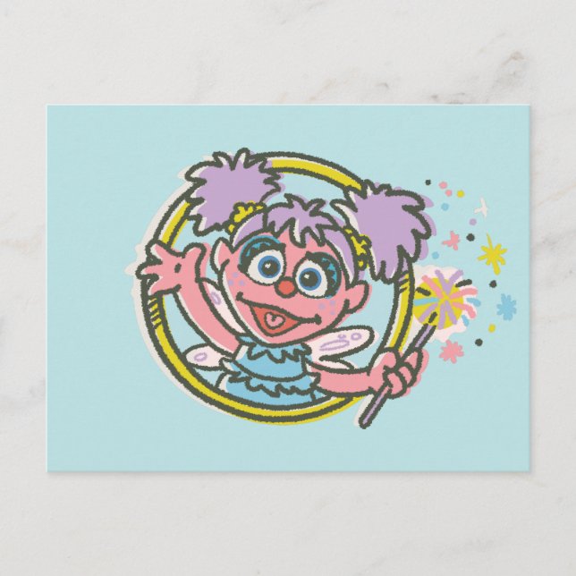 Postal Abby Cadabby Vintage (Anverso)