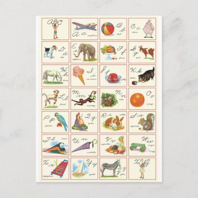 POSTAL ABC (Anverso)