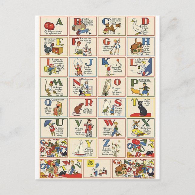 POSTAL ABC (Anverso)