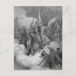 Postal Abdiel Ataca a Satan