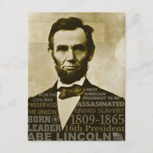 Postal Abe Lincoln