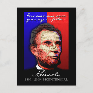 Postal Abe Lincoln - Bicentenario