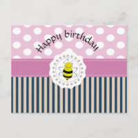 Abeja de estampado juvenil de moda