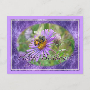 Postal Abeja de miel sobre artículos de coordinación de c
