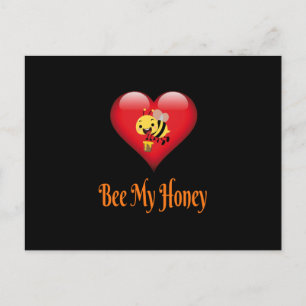 Postal Abeja Mi Miel Salve El Regalo De Las Abejas