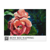 Abeja Ocupada Durmiendo