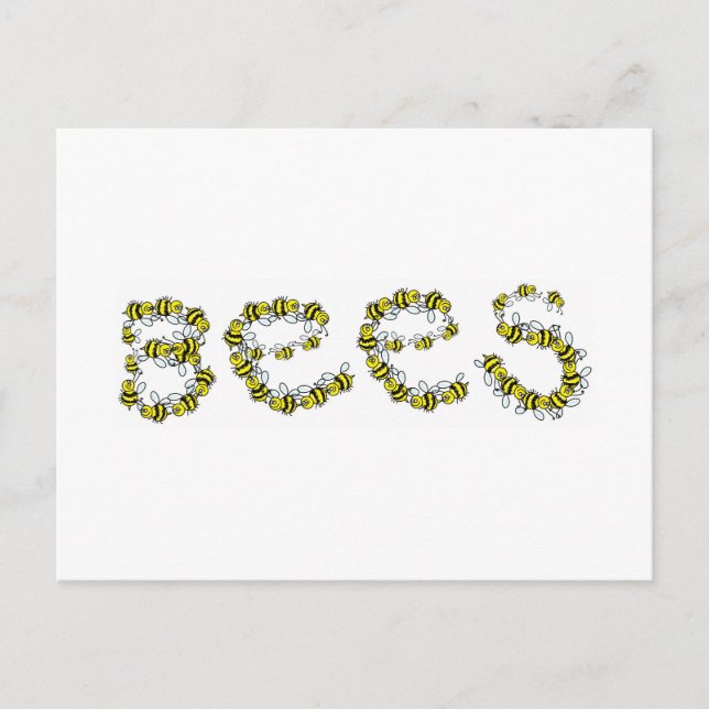 Postal Abejas (Anverso)