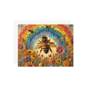 Postal Abejas mordaces