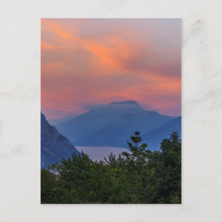 Postal Abendstimmung am Gardasee