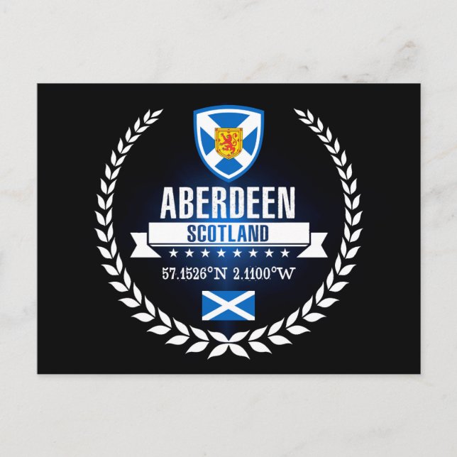 Postal Aberdeen (Anverso)