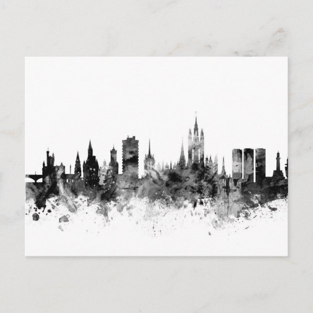 Postal Aberdeen Scotland Skyline (Anverso)