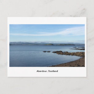 Postal Aberdour en un día brillante