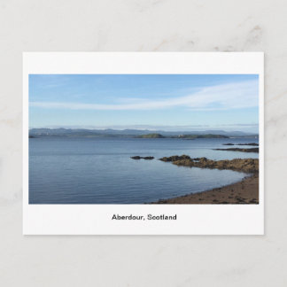 Postal Aberdour en un día brillante