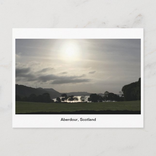 Postal Aberdour Sunrise (Anverso)