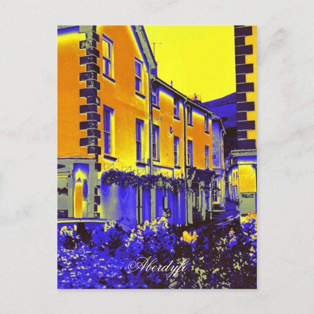 POSTAL ABERDYFI WALES (Anverso)