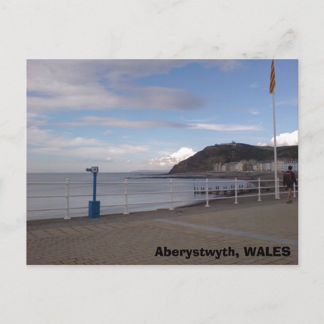 Postal Aberystwyth, GALES (Anverso)