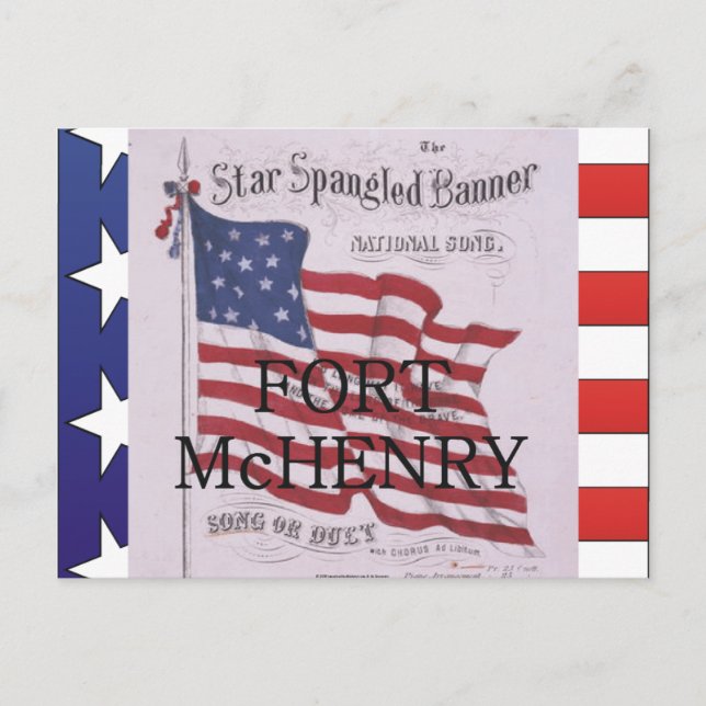 Postal ABH Fort McHenry (Anverso)