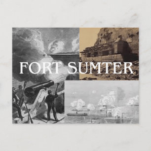 Postal ABH Fort Sumter