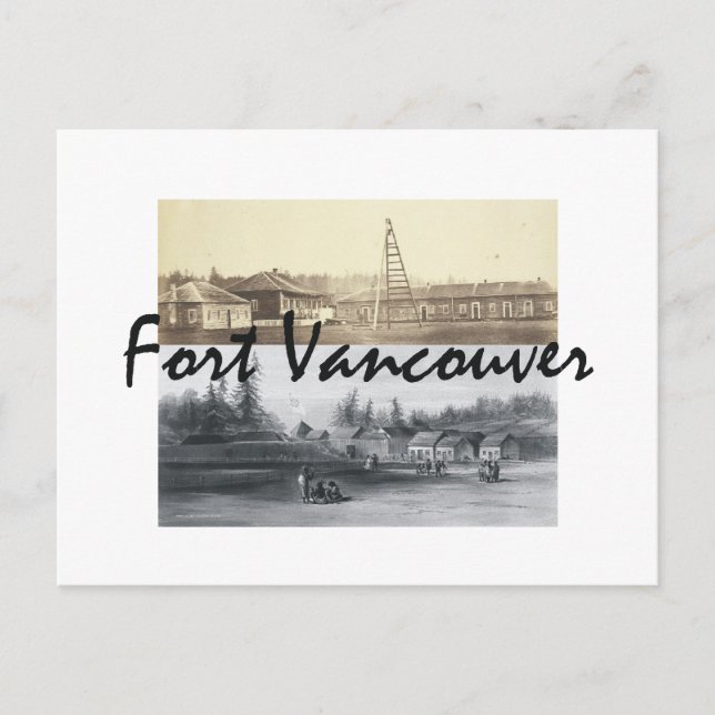 Postal ABH Fort Vancouver (Anverso)