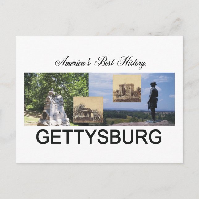 Postal ABH Gettysburg (Anverso)