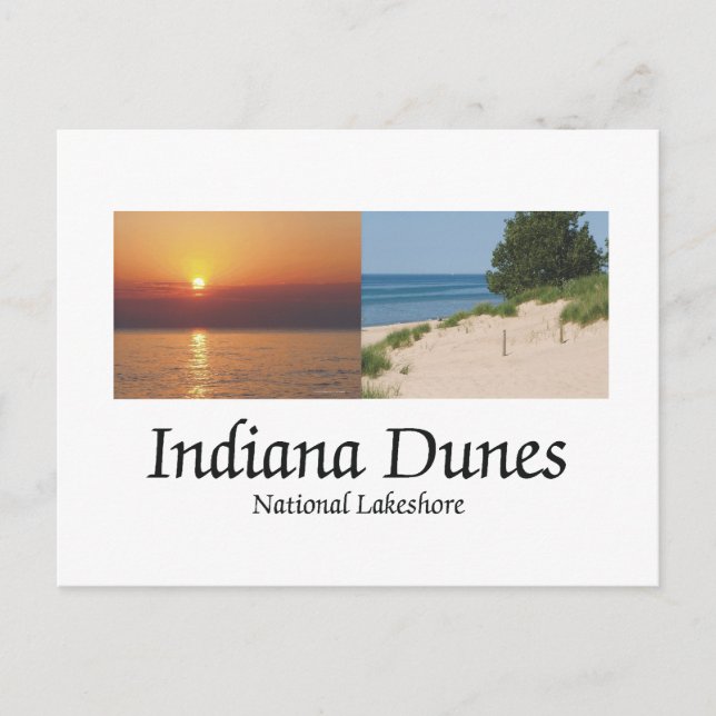 Postal ABH Indiana Dunes (Anverso)