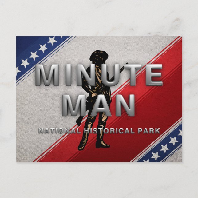 Postal ABH Minute Man (Anverso)