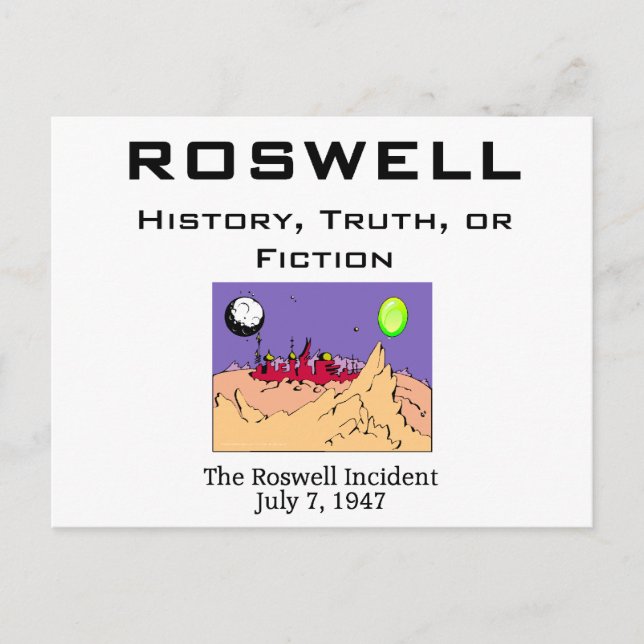 Postal ABH Roswell (Anverso)